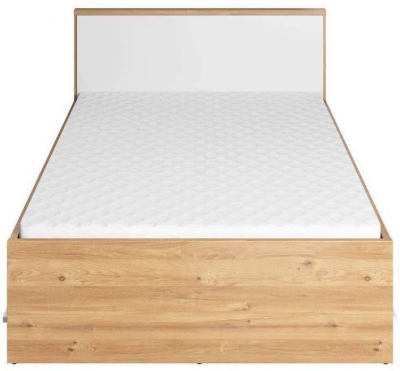 Product photograph of Ivy Oak Bed from Choice Furniture Superstore