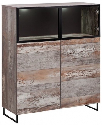 Product photograph of Ashburn Canyon Manor Wood Display Cabinet from Choice Furniture Superstore