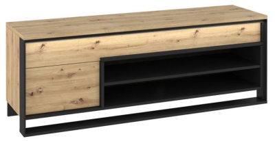 Product photograph of Quant Oak Tv Unit from Choice Furniture Superstore