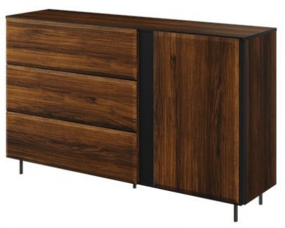 Norwood Dark Wood 150cm Medium Sideboard