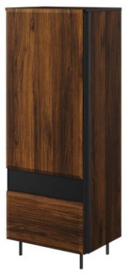 Product photograph of Borga Oak Tall Cabinet from Choice Furniture Superstore