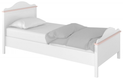 Freya White 3ft Single Bed