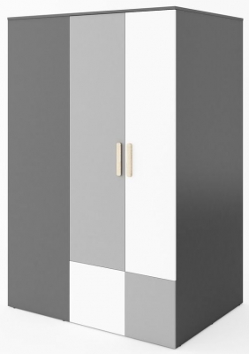 Product photograph of Florence Graphite Walk-in Wardrobe from Choice Furniture Superstore