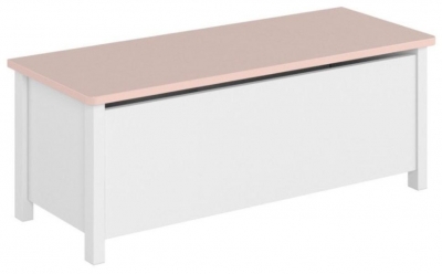 Product photograph of Luna White Toy Box from Choice Furniture Superstore