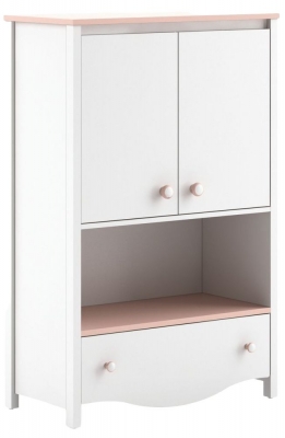 Product photograph of Mia Girls White Cabinet from Choice Furniture Superstore
