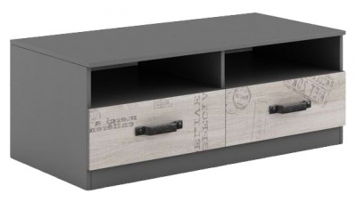 Product photograph of Santana Graphite Grey Tv Cabinet from Choice Furniture Superstore