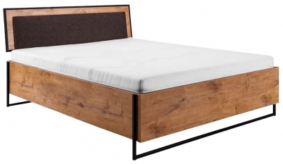 Product photograph of Loft Lancelot Oak Storage Bed from Choice Furniture Superstore