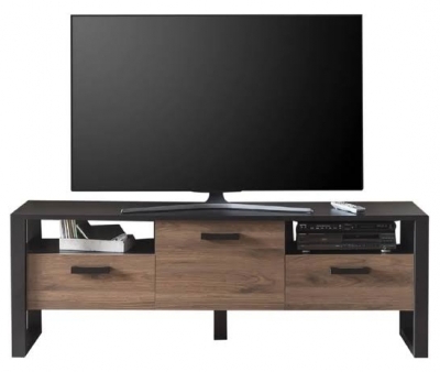 Product photograph of Nordi Walnut Tv Unit from Choice Furniture Superstore