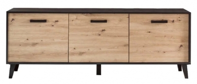 Product photograph of Artona Oak Tv Unit from Choice Furniture Superstore