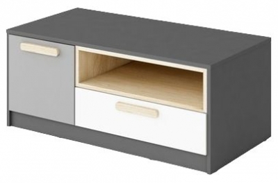 Product photograph of Pok Graphite Tv Unit from Choice Furniture Superstore