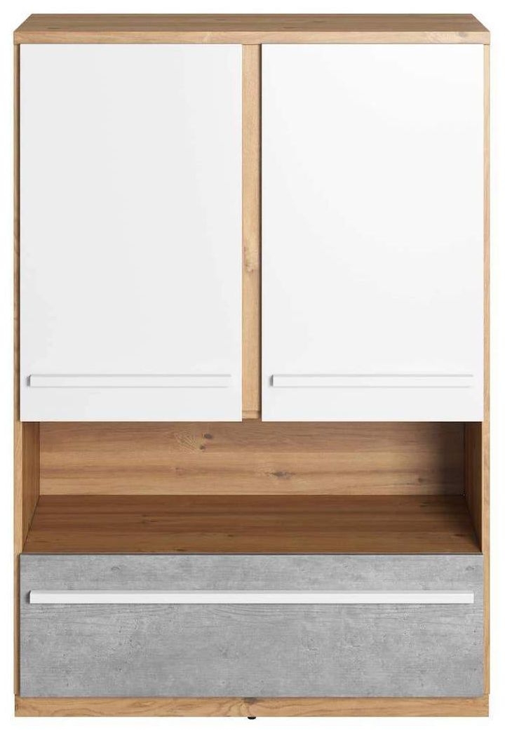 Ivy Oak Effect Cabinet