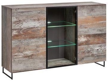 Ashburn Rustic Wood Effect 150cm Medium Sideboard