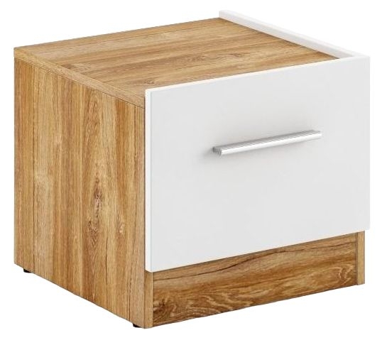 Kern Oak 1 Drawer Bedside Cabinet