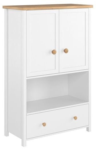 Bridgeport White Storage Cabinet