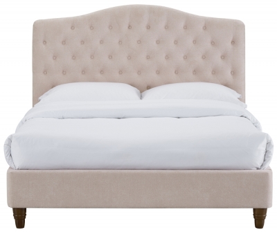Product photograph of Sorrento Soft Pink Upholstered Bed from Choice Furniture Superstore