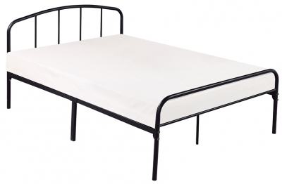 Product photograph of Milton Black Contemporary Bed from Choice Furniture Superstore