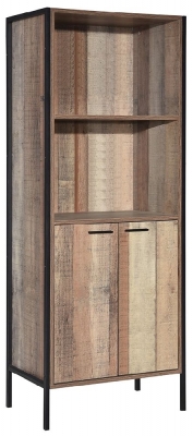 Product photograph of Hoxton Industrial Chic Display Cabinet from Choice Furniture Superstore