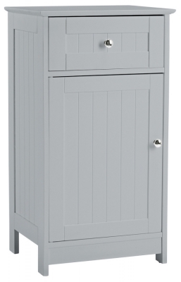 Product photograph of Alaska Grey Italian 1 Door Cabinet from Choice Furniture Superstore