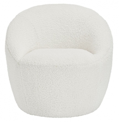 Product photograph of Cocoon Off White Accent Chair from Choice Furniture Superstore
