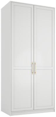 Austen White 2 Door Wardrobe