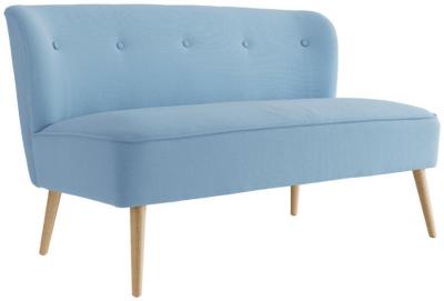 Beau Cornflower Blue 2 Seater Sofa