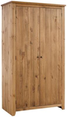 Havana Pine 2 Door Wardrobe