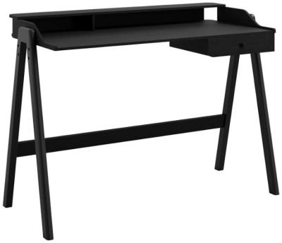 Product photograph of Lark Black Desk from Choice Furniture Superstore