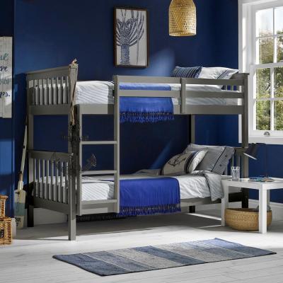 Leo Grey Pine Bunk Bed