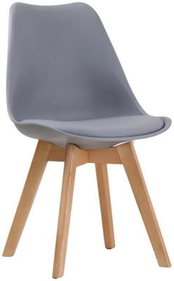 Louvre Grey Wood Dining Chair Sold In Pairs