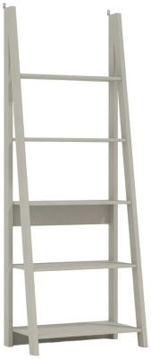 Tiva Ladder Grey Bookcase