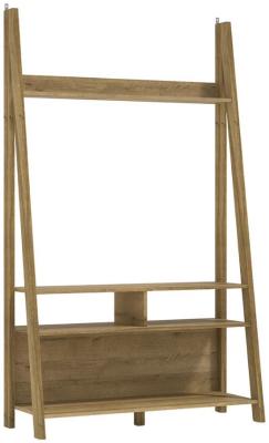 Tiva Ladder Oak Entartainment Tv Unit