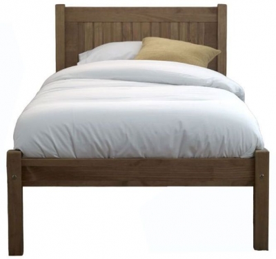Capricorn Honeycomb Wooden Bed - Comes in Single, Small Double and King Size