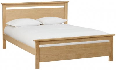 Product photograph of Nero Oak Bed - Comes In Double King And Queen Size from Choice Furniture Superstore