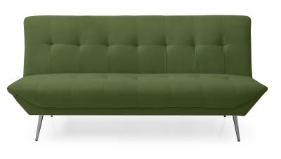 Limelight Astrid Olive Green Fabric 2 Seater Click Clack Sofa Bed