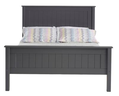 Product photograph of Limelight Taurus Dark Grey High Footend Wooden Bed - Sizes Available from Choice Furniture Superstore