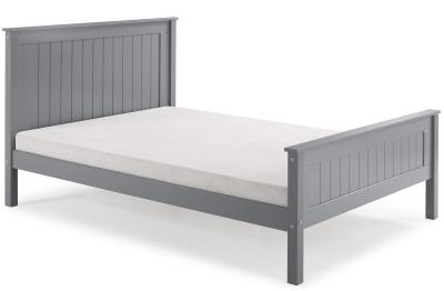 Product photograph of Limelight Taurus Grey High Footend Wooden Bed - Sizes Available from Choice Furniture Superstore