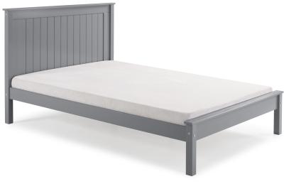 Product photograph of Limelight Taurus Grey Low Footend Wooden Bed - Sizes Available from Choice Furniture Superstore