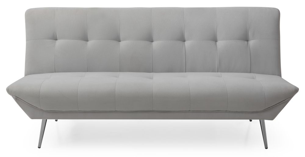 Limelight Astrid Grey Fabric 2 Seater Click Clack Sofa Bed