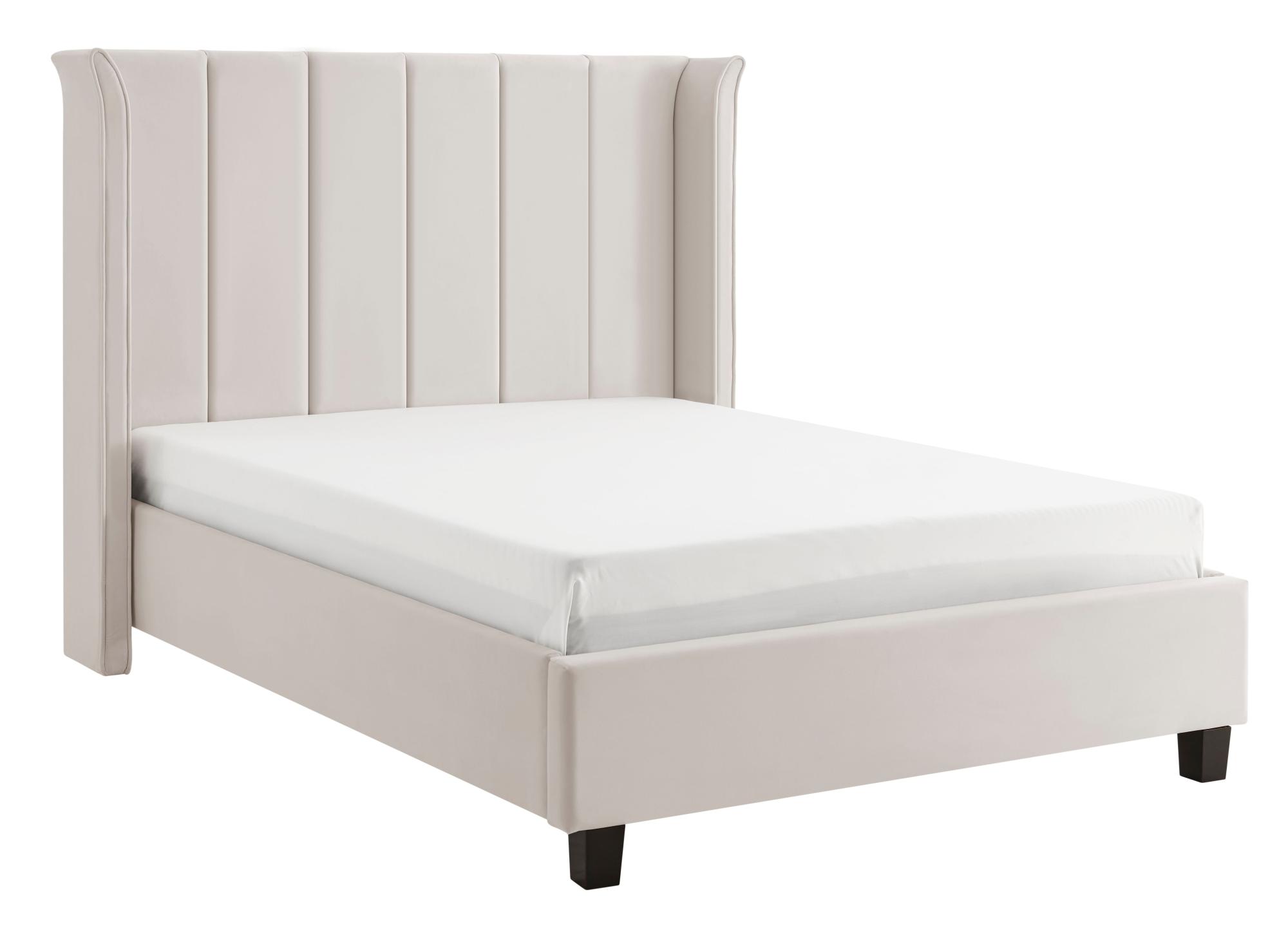 Polaris Natural Fabric Bed - Sizes Available