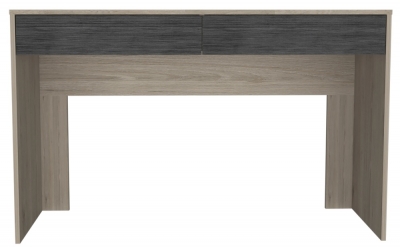 Product photograph of Harvard Washed Oak 2 Drawer Desk from Choice Furniture Superstore