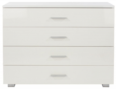 Product photograph of Lido 4 Drawer Low Chest from Choice Furniture Superstore