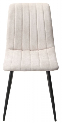 Product photograph of Set Of 2 Aspen Straight Stitch Natural Fabric Dining Chair from Choice Furniture Superstore
