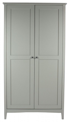 Product photograph of Como Painted 2 Door Wardrobe from Choice Furniture Superstore