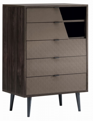 Product photograph of Alf Italia Frida 5 Drawer Chest from Choice Furniture Superstore