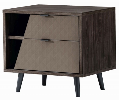 Product photograph of Alf Italia Frida Bedside Cabinet - Right from Choice Furniture Superstore