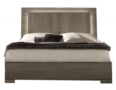 Product photograph of Tivoli Grey Wooden Bed - Comes In King And Queen Size Options from Choice Furniture Superstore