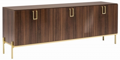 Product photograph of Alf Italia Mid Century 3 Door Buffet Sideboard from Choice Furniture Superstore