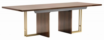 Product photograph of Alf Italia Mid Century 6 Seater Extending Dining Table from Choice Furniture Superstore