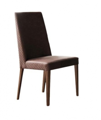 Product photograph of Alf Italia Mid Century Faux Leather Dining Chair Sold In Pairs from Choice Furniture Superstore