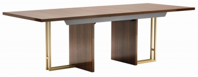 Product photograph of Alf Italia Mid Century Large Extending Dining Table from Choice Furniture Superstore